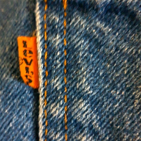 Vintage 505 Levi's orange tab jeans - Picture 3 of 7